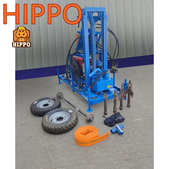 Hippo nouveau produit moteur diesel portatif hydraulique de 100 mètres