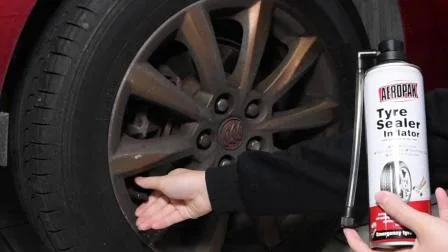 Scellant et gonfleur de réparation de pneus de voiture