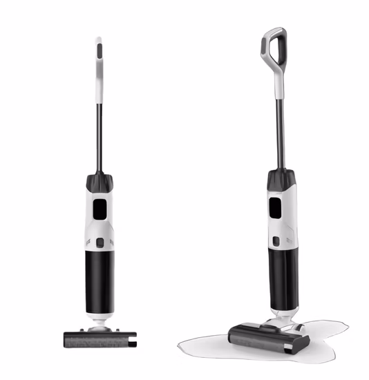 Aspirateur industriel de plancher en béton de chantier de construction